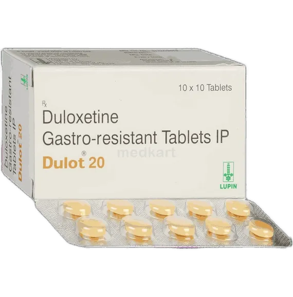 dulot 20mg capsule 10's